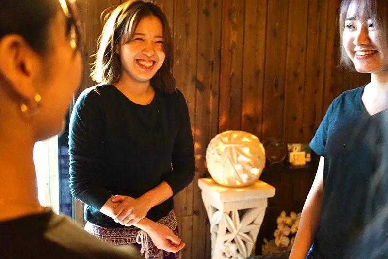 和気あいあいとしたスタッフ